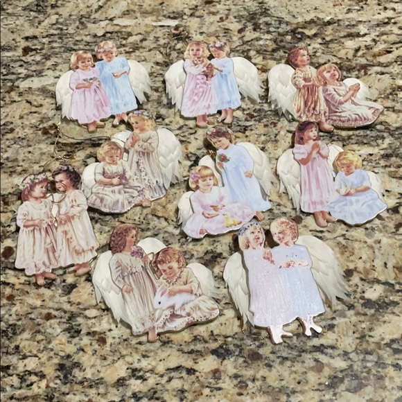 Angel Ornaments Set of 9 - Picture 16 of 16